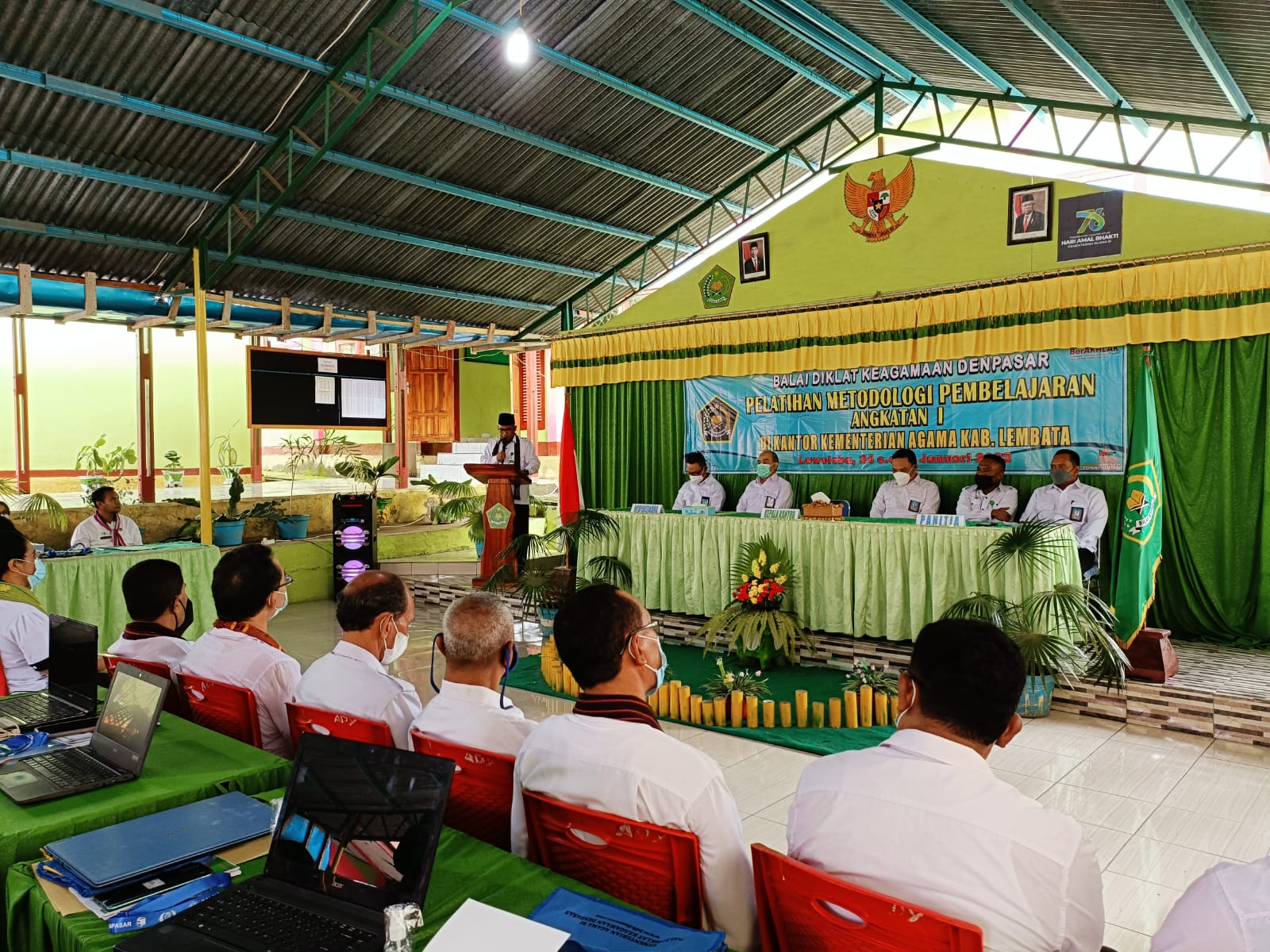 Pelatihan di Wilayah Kerja (PDWK) Metodologi Pembelajaran Angkatan I di Kabupaten Lembata, Nusa Tenggara Timur 